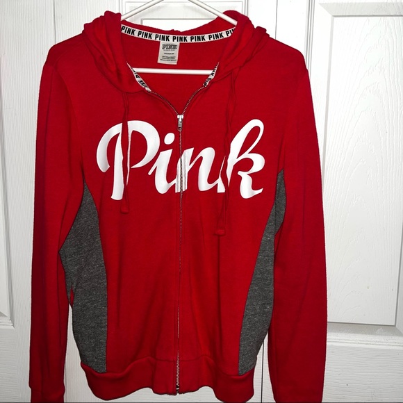 Victoria Secret PINK jacket red - Picture 1 of 4